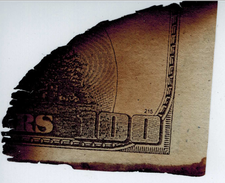 Counterfeit $100 Bill