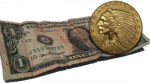 dollar gold coin