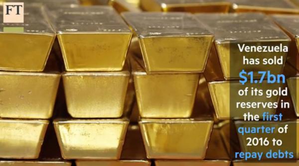 Venezuela's Gold Reserves Plunge To Lowest Ever As Maduro Repays Debt With Gold
