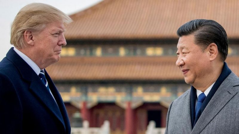 President Trump meets President Xi