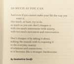 Constantine Cavafy Poem