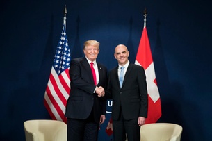 Swiss president says Trump meeting was productive