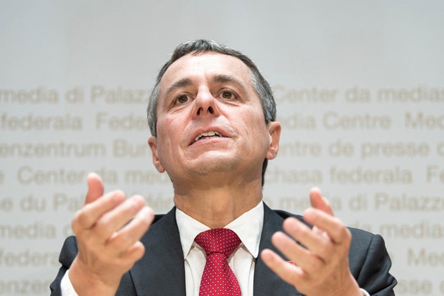 Foreign Minister Ignazio Cassis