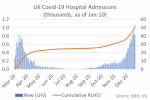 UK Covid-19 Hospital Admissions, 2020