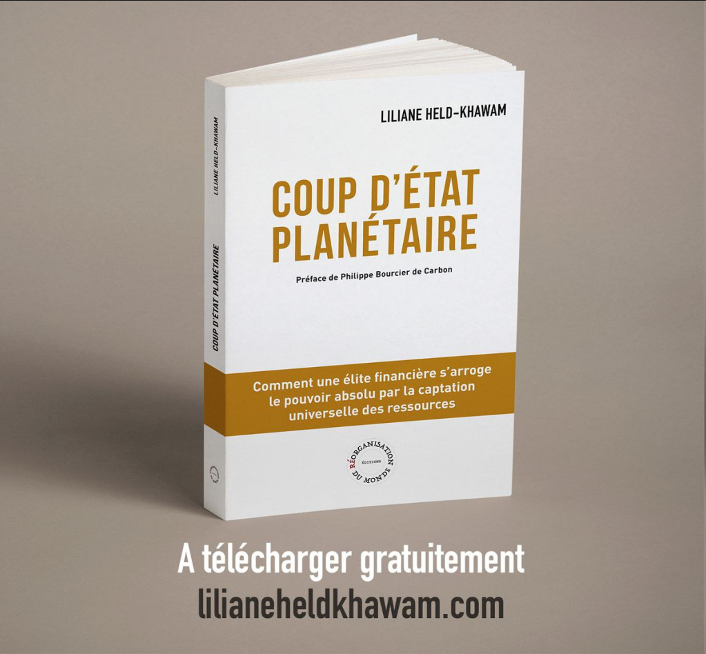 Coup d’Etat planétaire, le livre qui annonçait le great reset en 2019 en lecture libre.