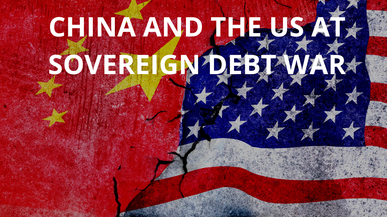 China and the US at sovereign debt war