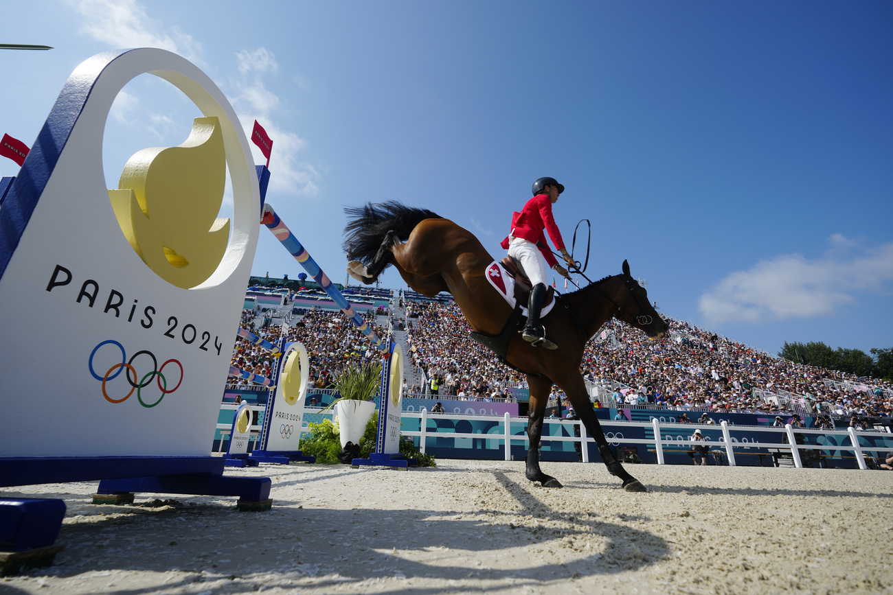 Swiss rider Steve Guerdat wins silver in Paris