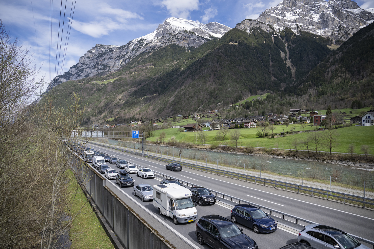 SUVs account for over half of all new automobiles on Swiss roads