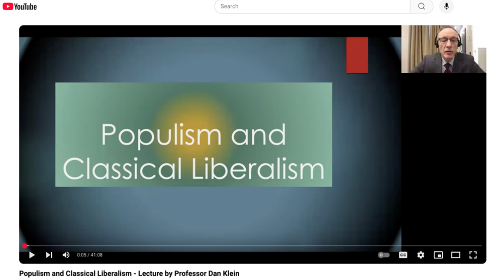 Populism and Classical Liberalism: Is There an Intersection?