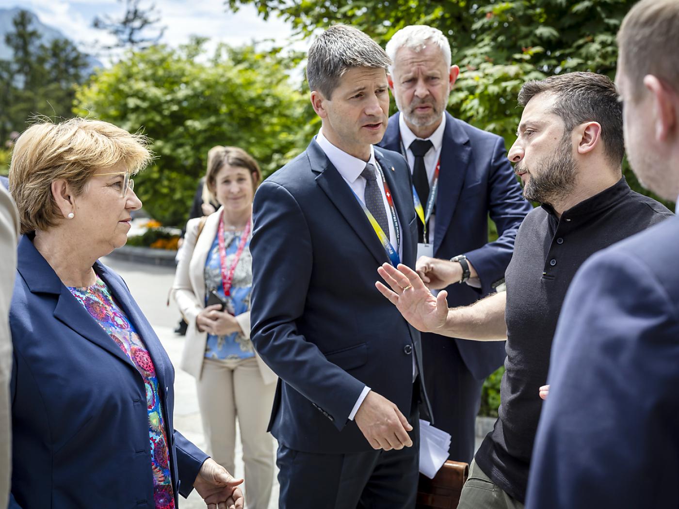 Swiss president talks to Trump about tariffs